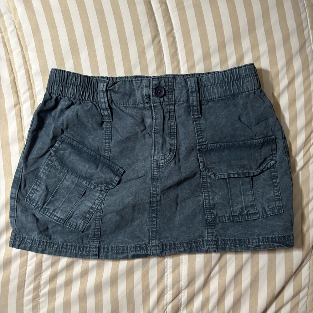 BDG Dark Blue Mini Skirt